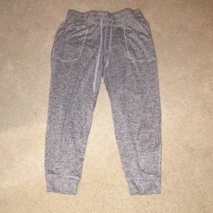 Gray joggers